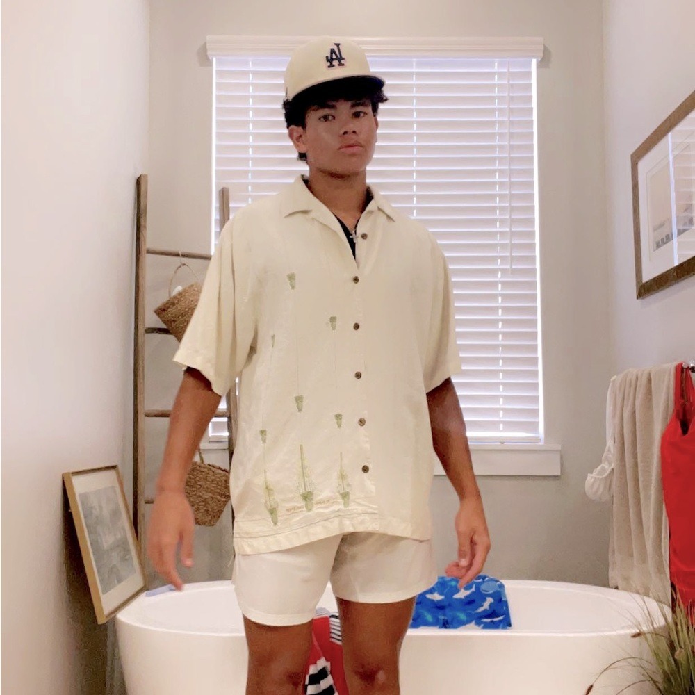 Tommy Bahama SPECIAL‎ EDITION Button Up BAMBOO Dress Shirt